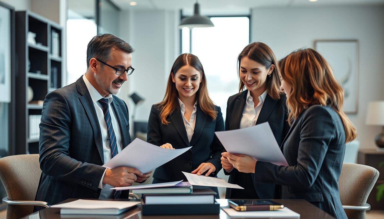 Family elder care planning discussion